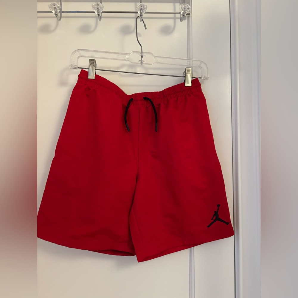 Unisex Red Basketball Shorts